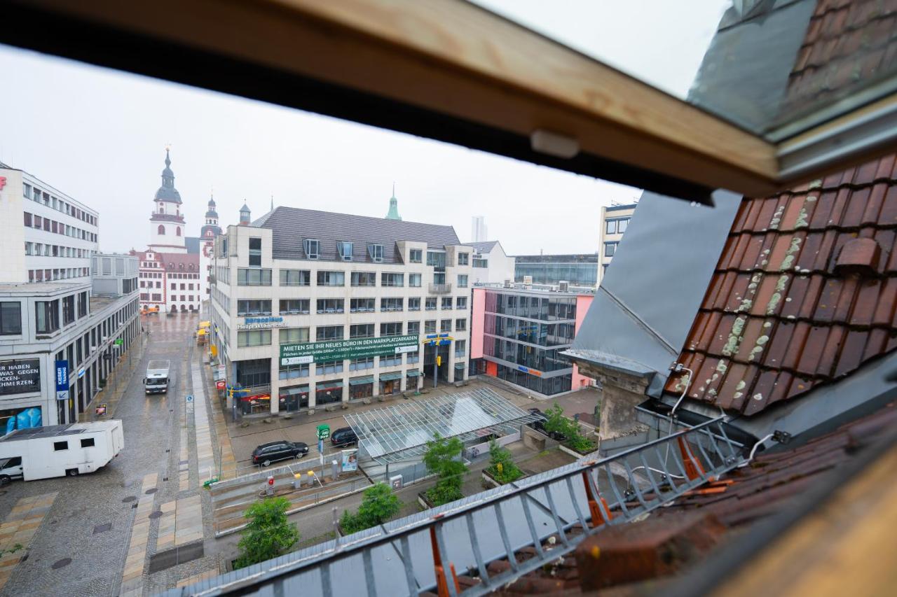 Apartment Im Historischen Altbau Am Marktplatz - Disney+, 300Mb/S Internet Chemnitz Ngoại thất bức ảnh